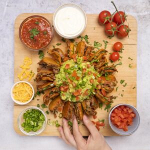 Aperitif-Snacks mit Guacamole Aperitif-Snacks mit Guacamole
