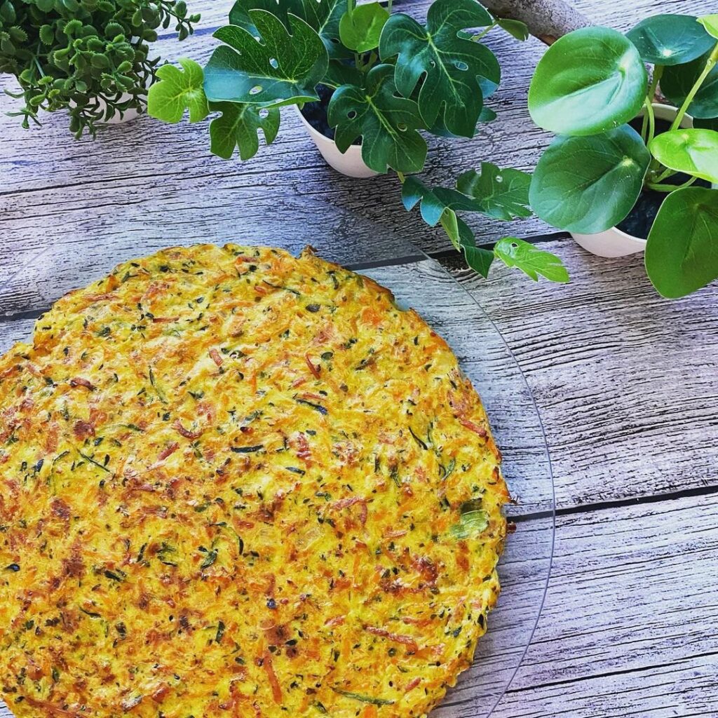 Moelleux carotte courgette et jambon