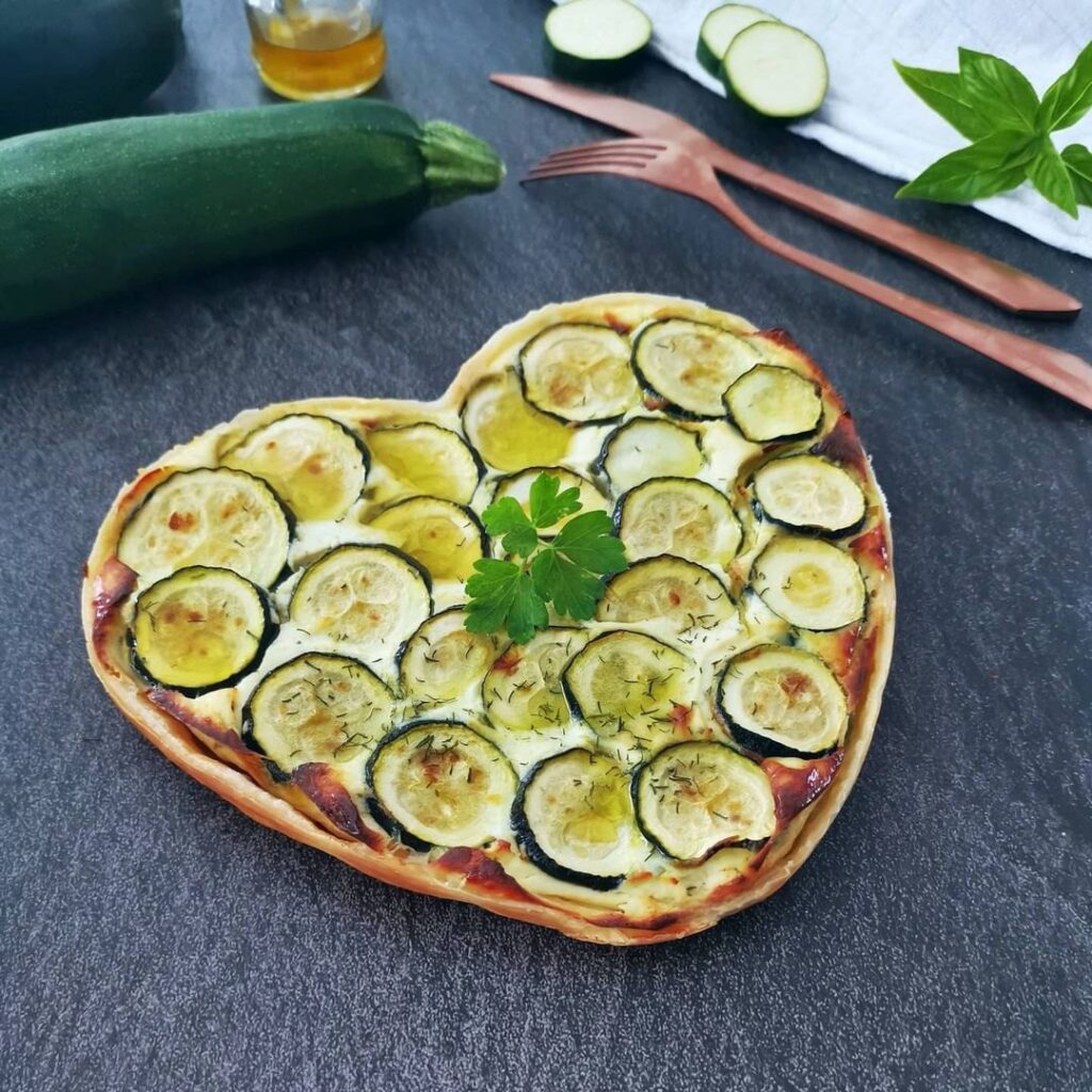 Tarte cœur&rsquo;gette   cœur tartare et saint morêt