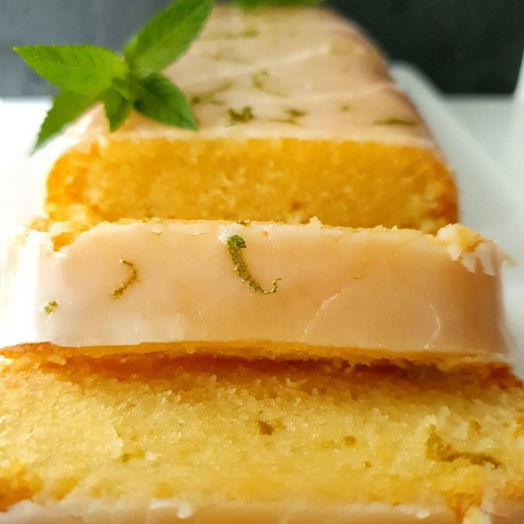 Cake fondant au citron vert