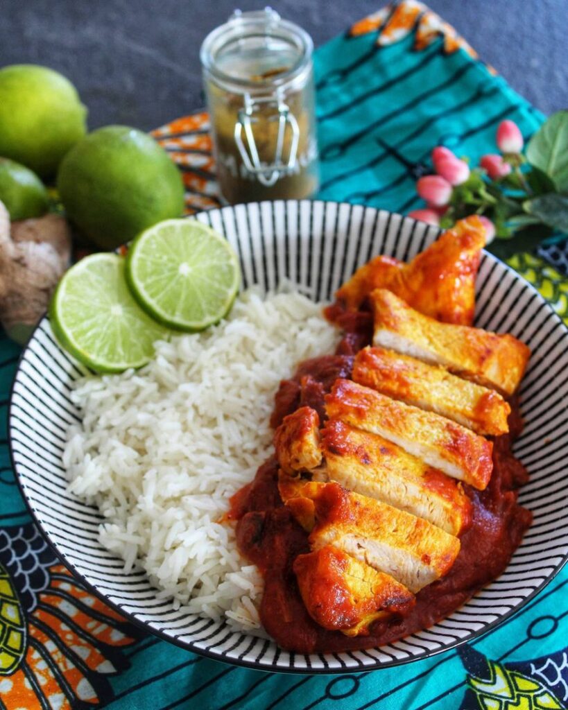 Escalopes de poulet aux épices massalé