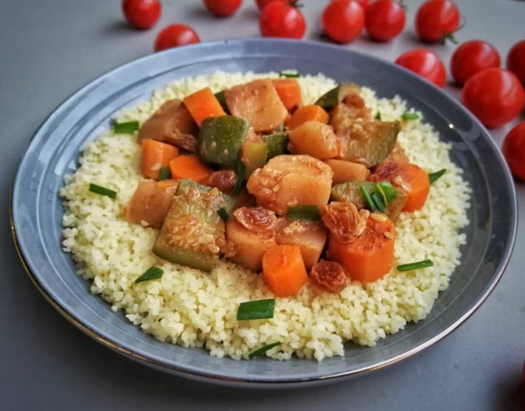 Mijoté de légumes parfumé aux saveurs orientales