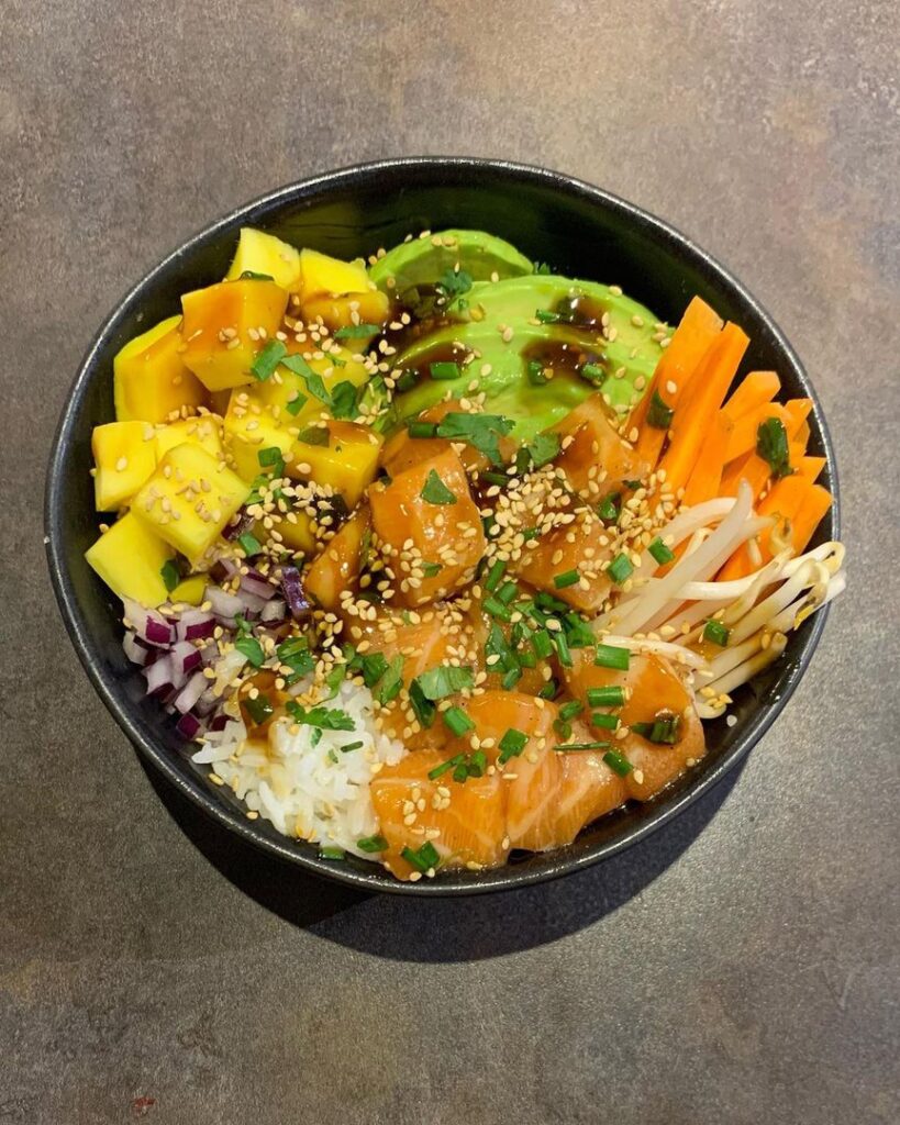 Pokebowl au saumon