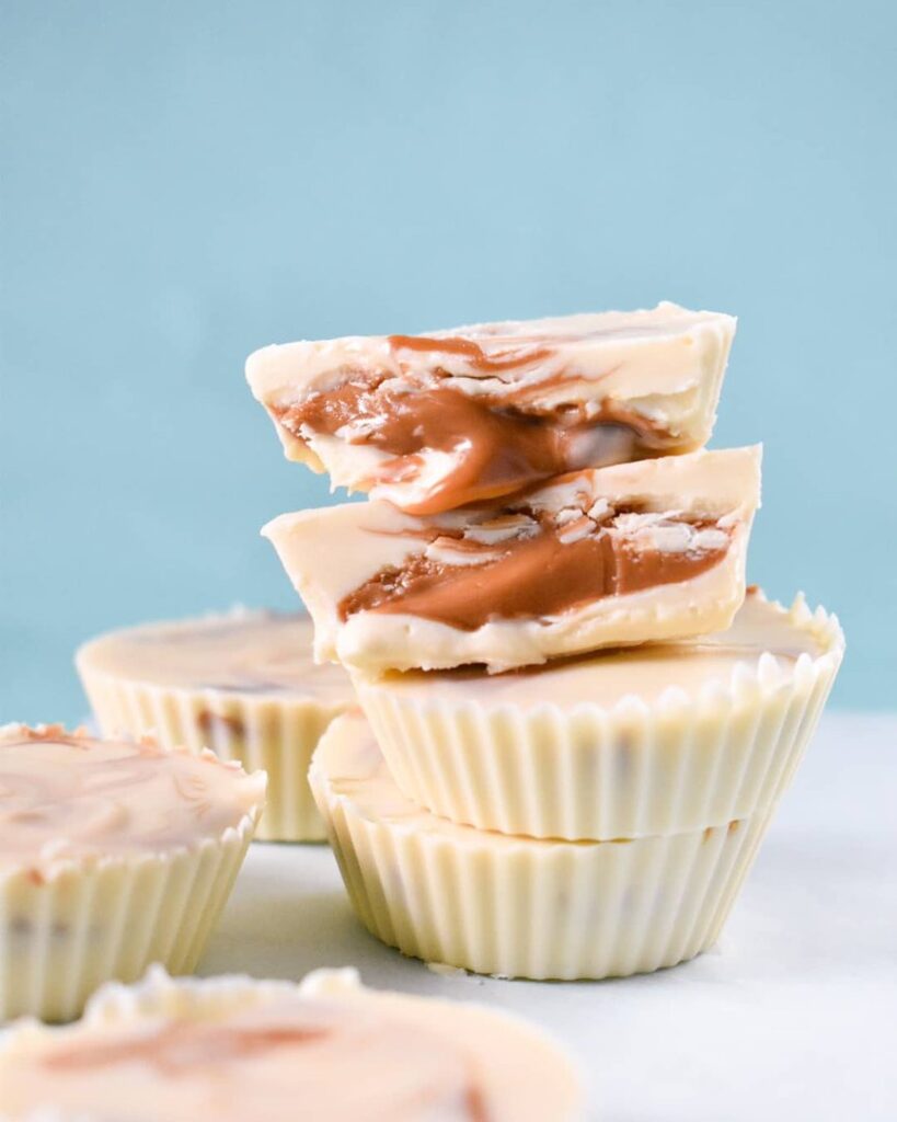 Mini-cup chocolat blanc spéculoos