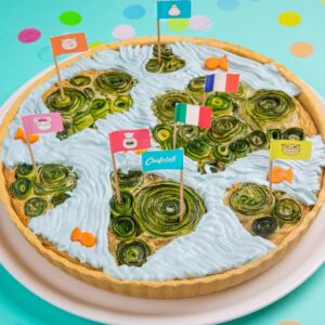 La quiche carte du monde