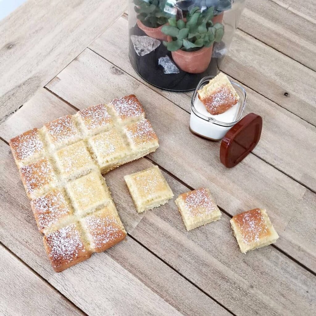 Gâteau moelleux au lait d&rsquo;amande et rhum