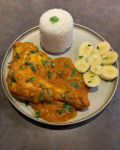 Poulet au curry-coco