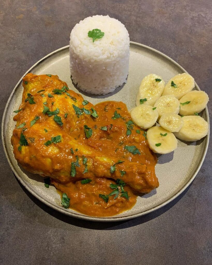 Poulet au curry-coco