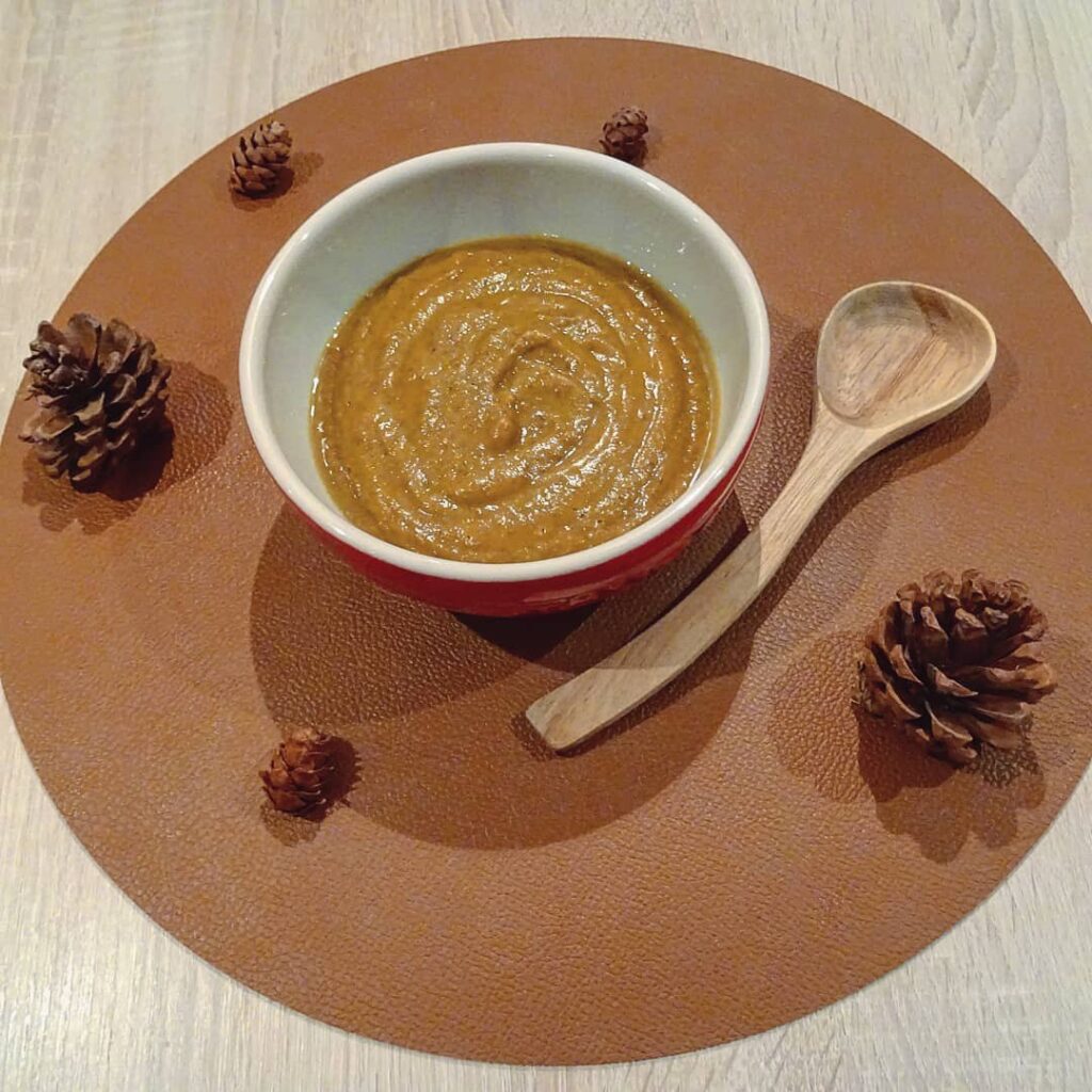 Soupe de lentilles carottes et curry
