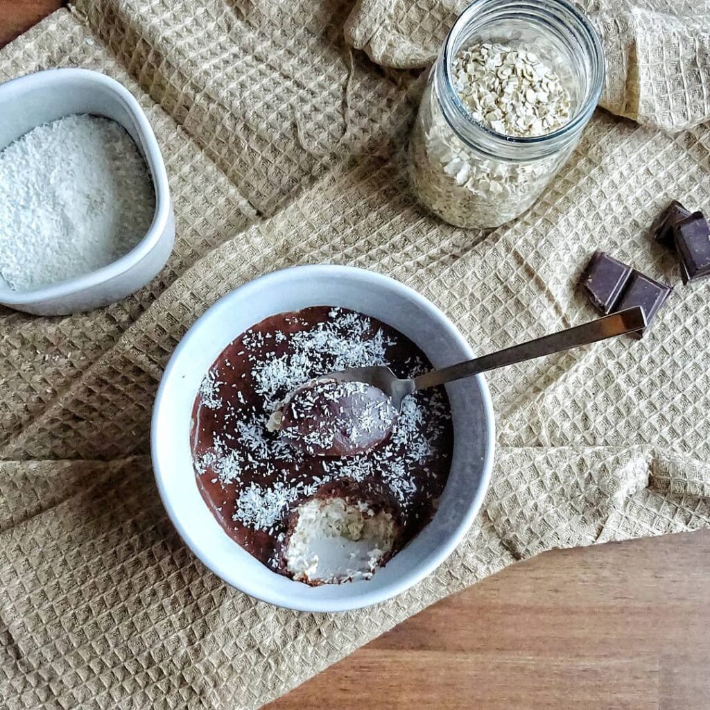 Porridge façon Bounty