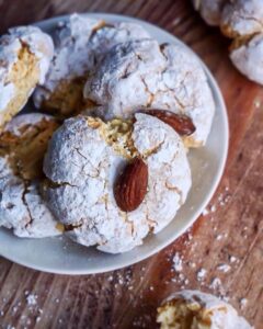 Biscuits à la poudre de macarons