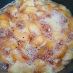 Compote aux pommes, kiwi, prune et banane