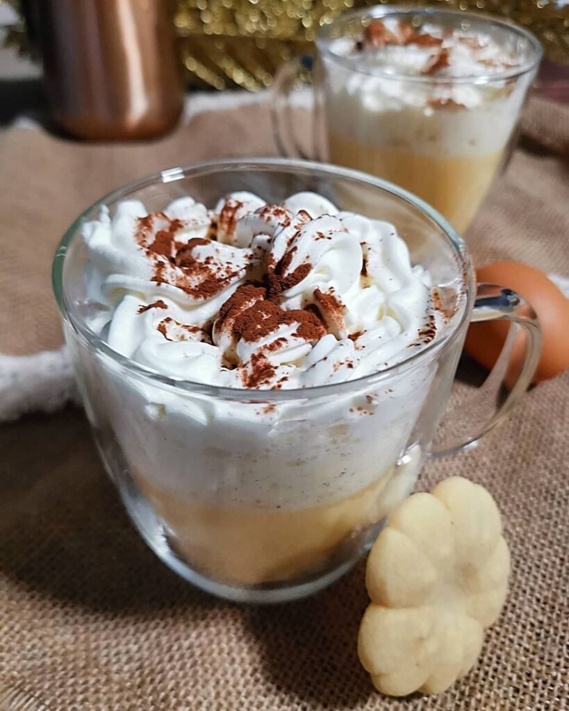 Lait de poule à la chantilly