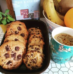 Cookie sans beurre, sans huile, sans farine