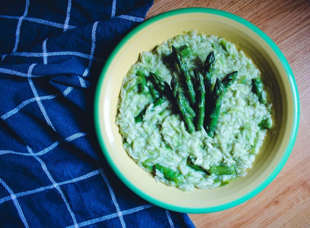 Risotto aux asperges vertes