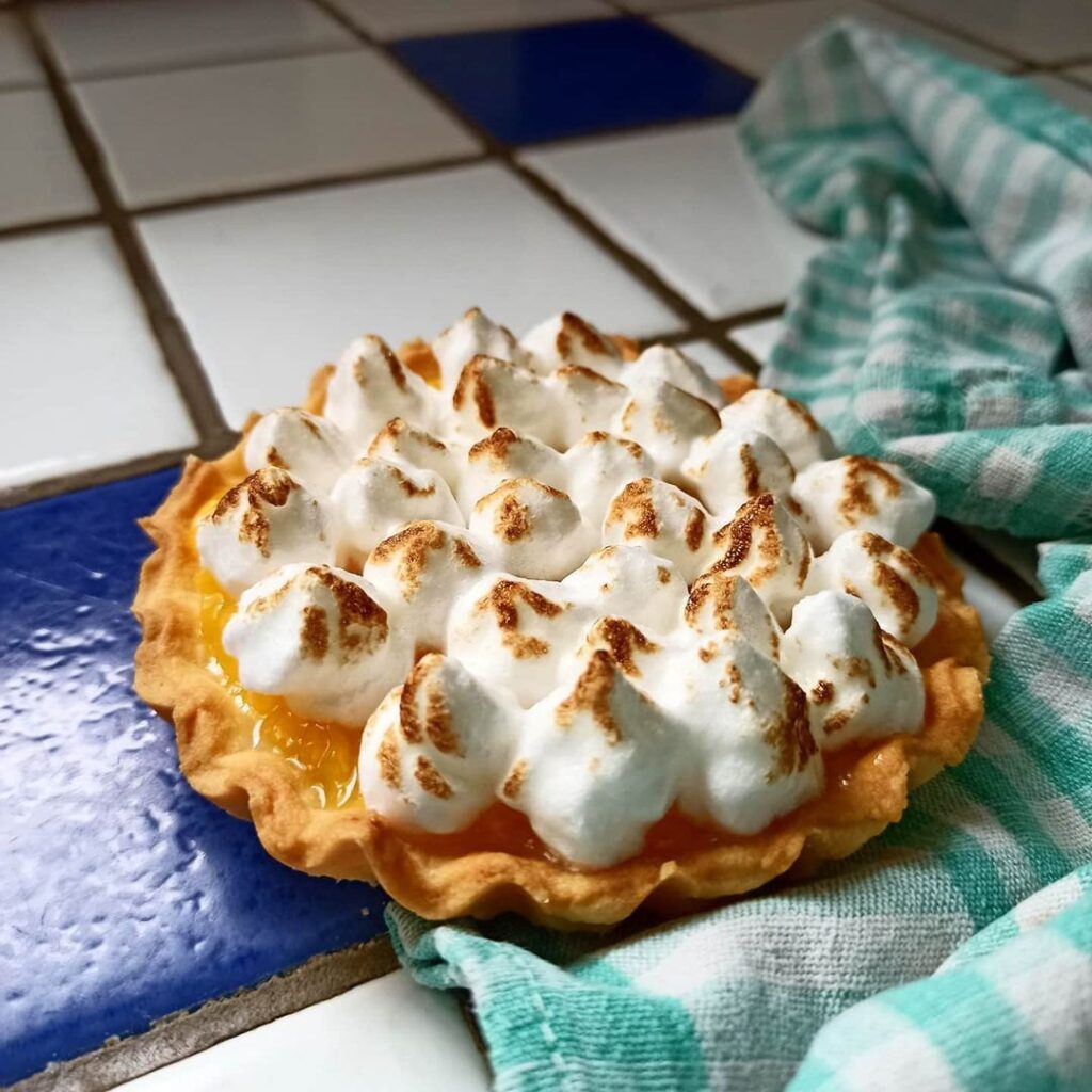 Tartelette au citron meringuée express