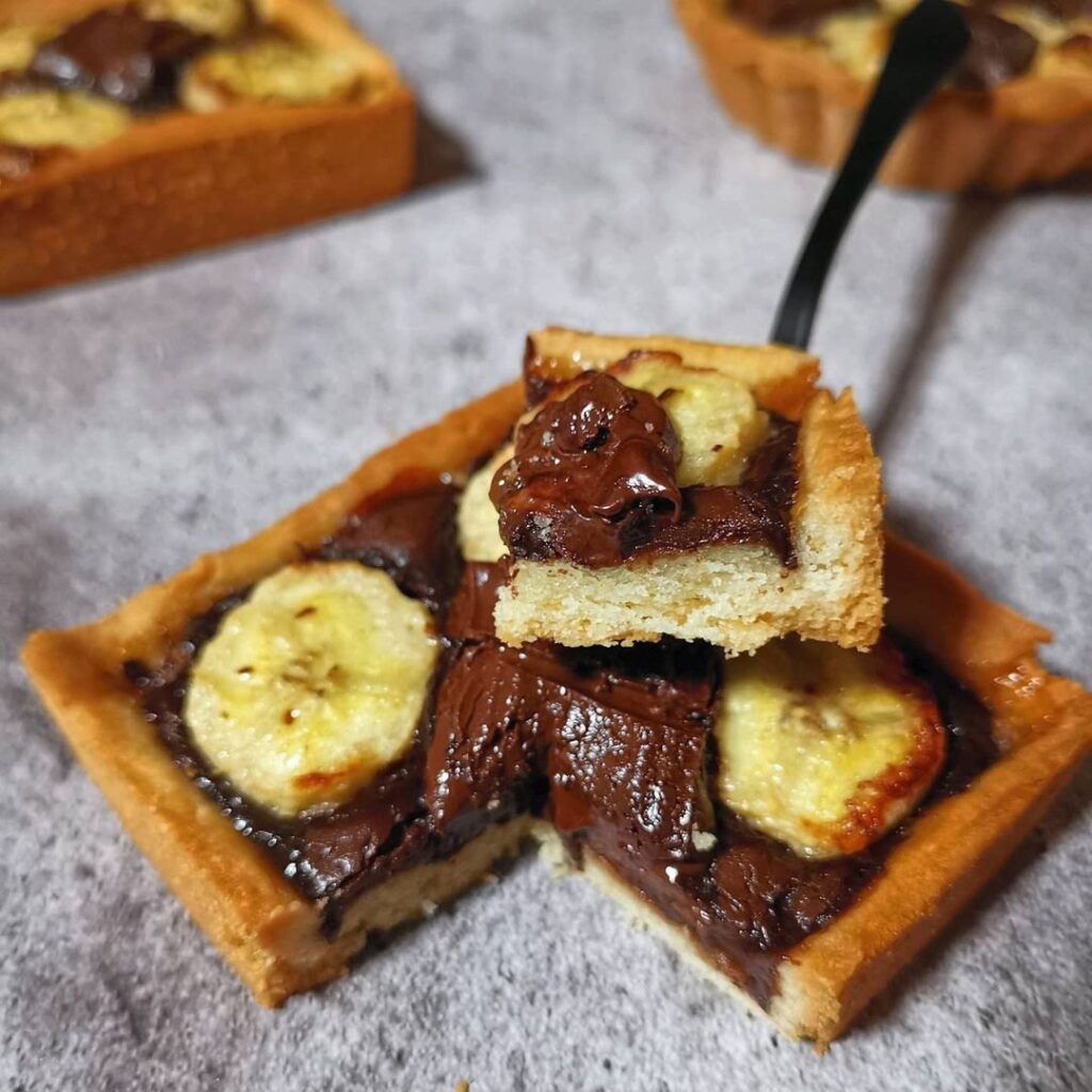 Tartelettes banane-choco