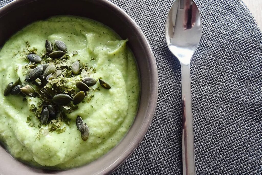 Velouté de courgettes et de pommes de terre