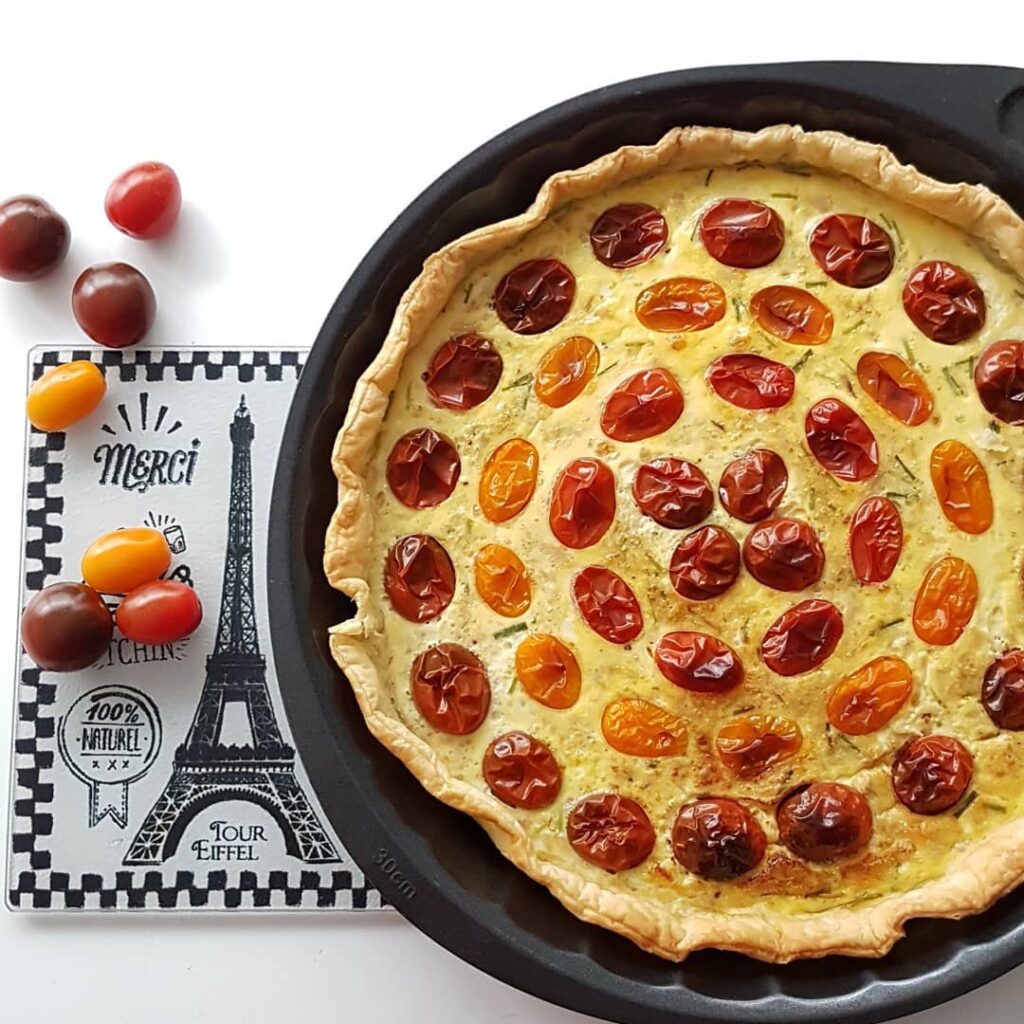 Tartes thon tomates 3 couleurs