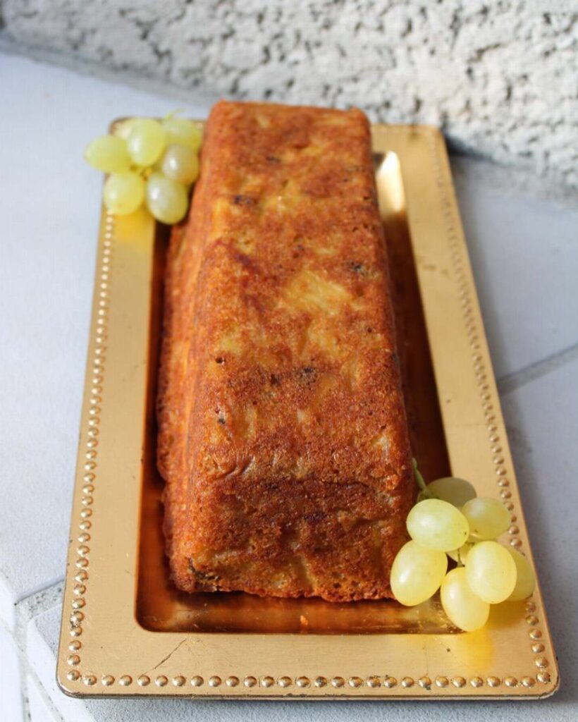 Cake crousti moelleux pomme noisette