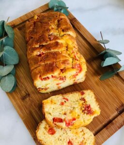 Cake chorizo & tomates cerises