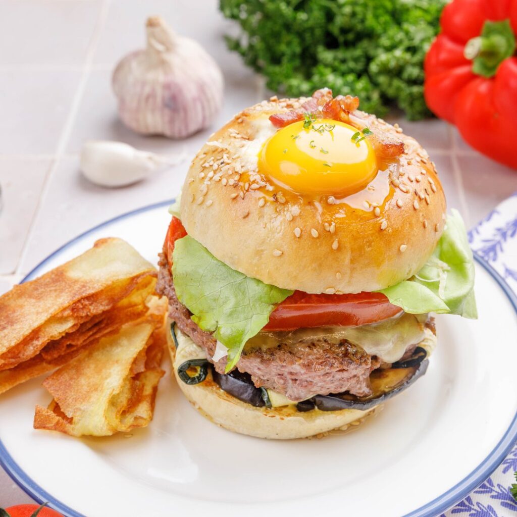 Le burger cocotte