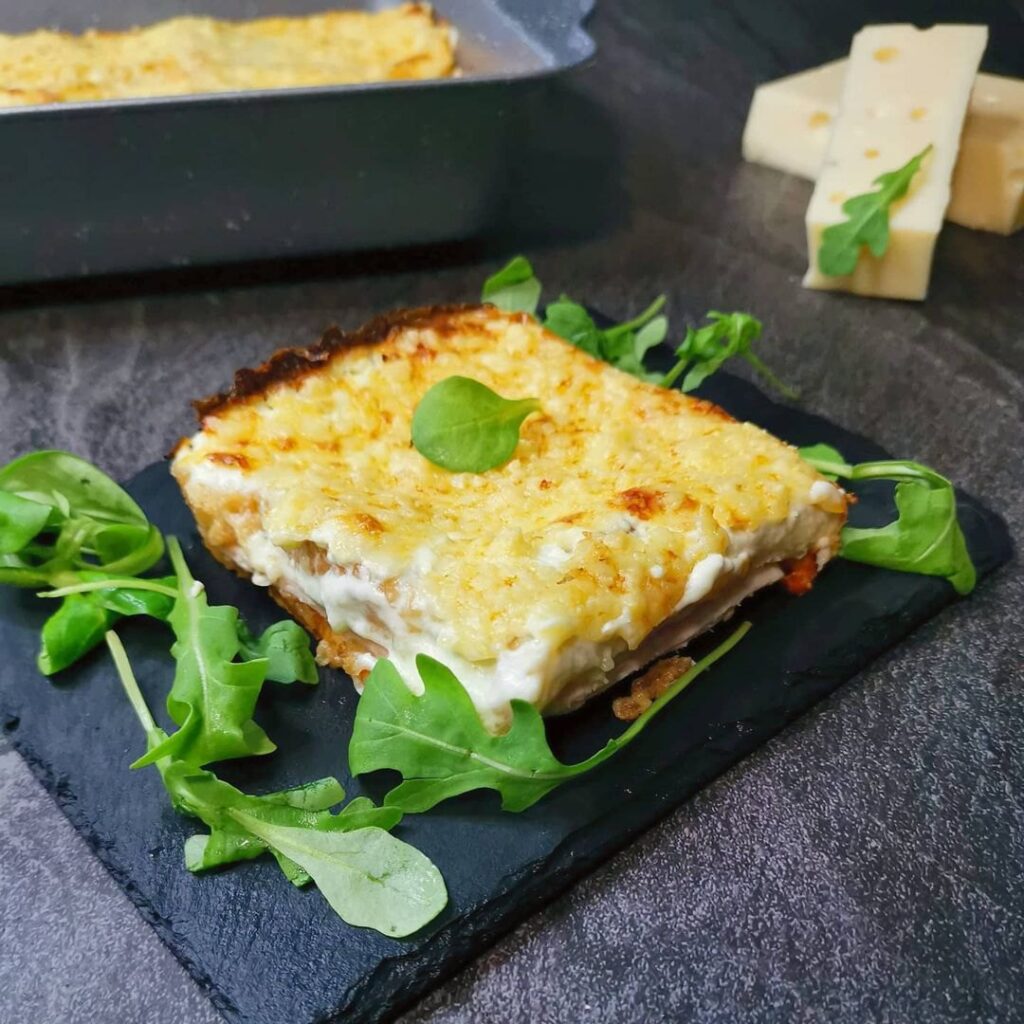 Croque-monsieur géant façon gratin