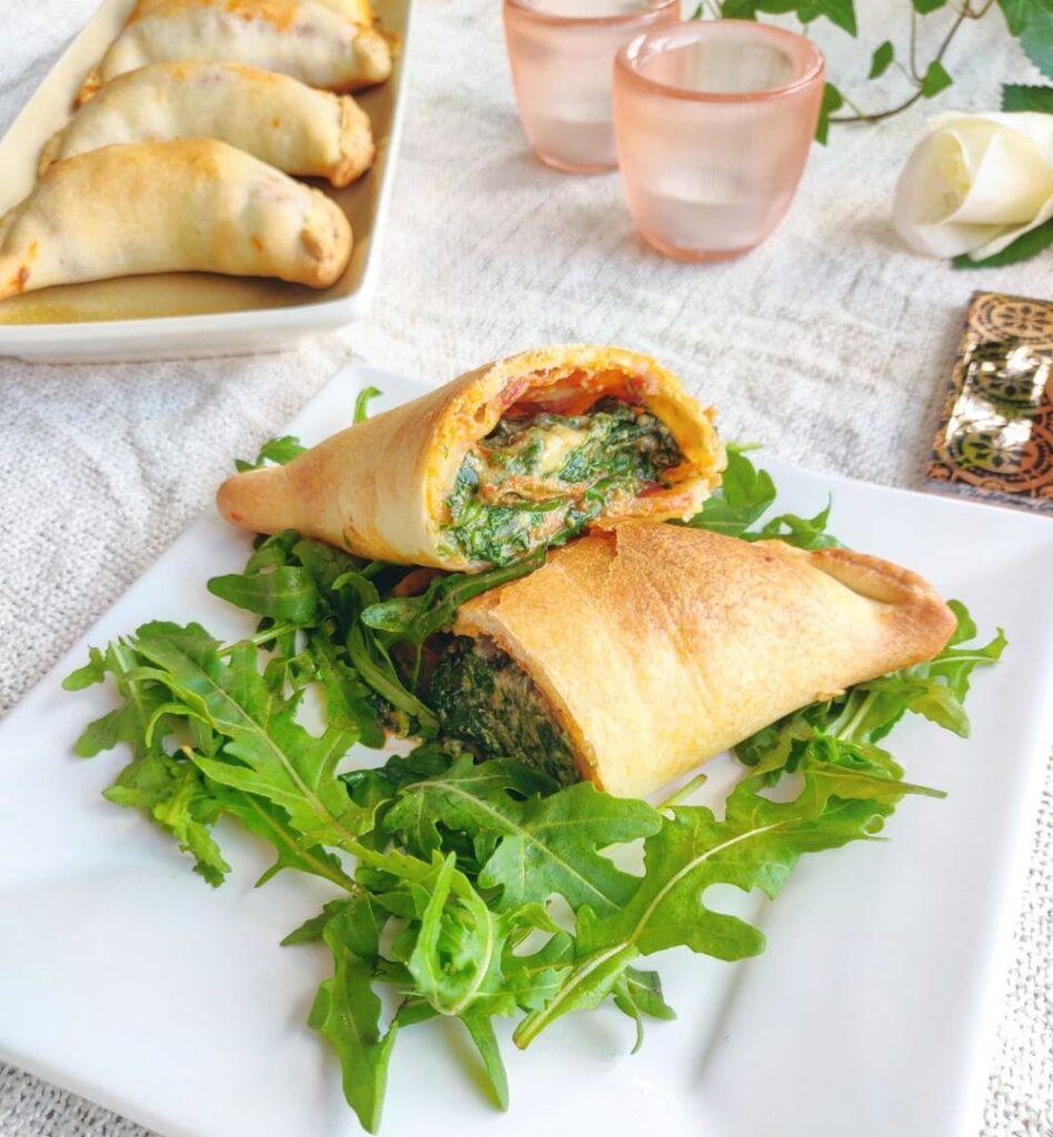 Calzone épinards ricotta