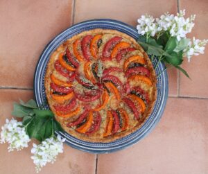 Tarte tomate mozza
