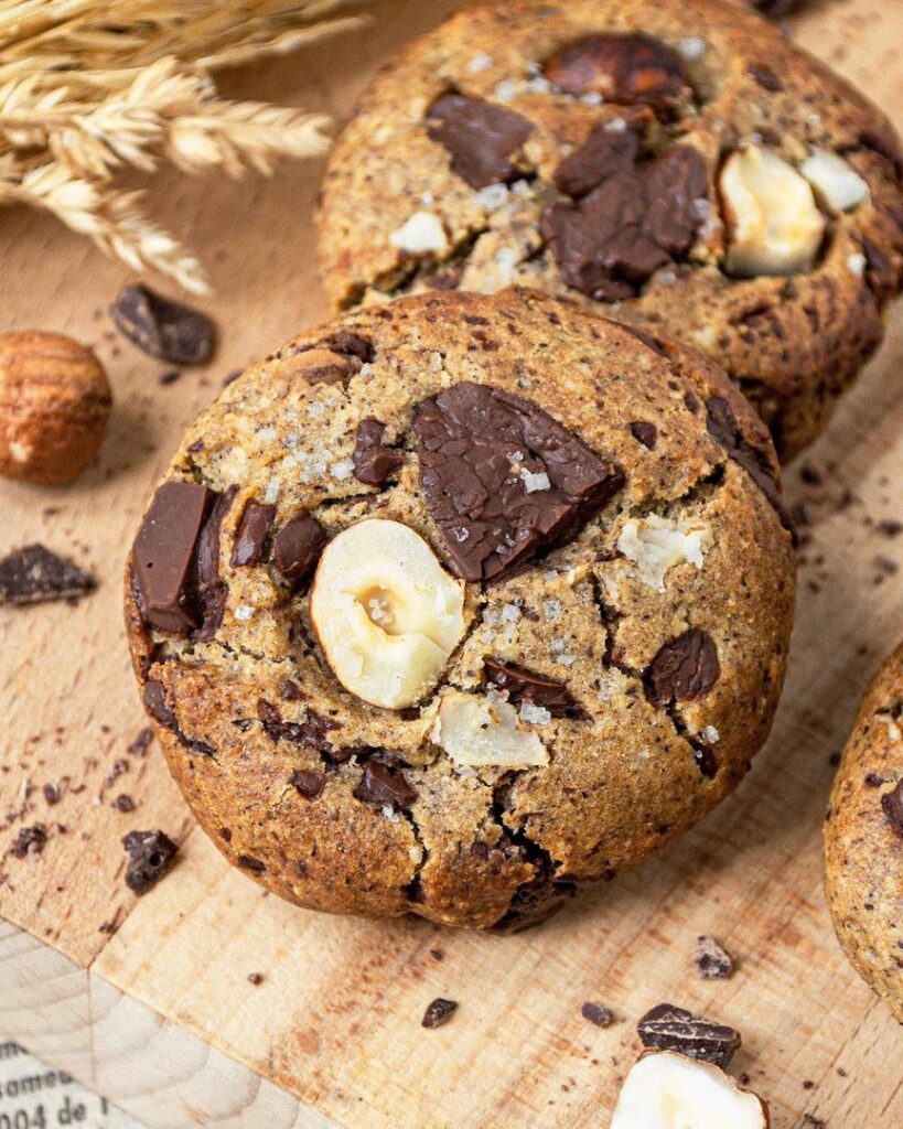 Cookie sarrasin et noisettes sans gluten