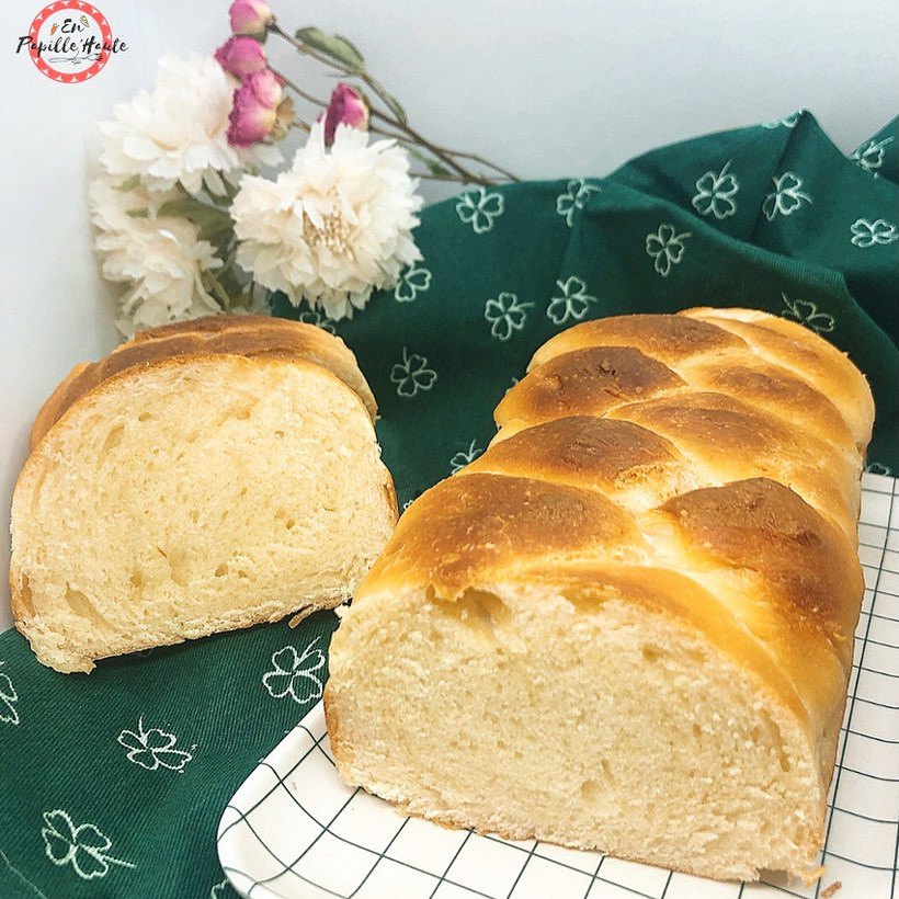 Brioche tressée moelleuse