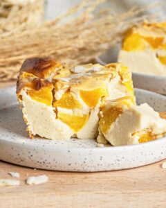 Clafoutis aux pêches