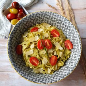 Tagliatelles au pesto
