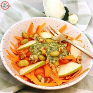 Salade de carottes au pesto