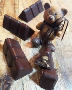 Chocolat à la nougatine cacahuète