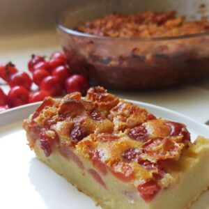 Clafoutis aux cerises traditionnel