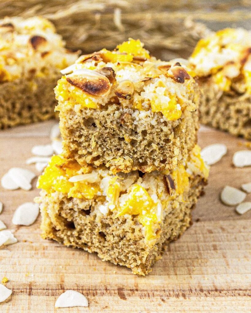 Moelleux amandes et pêches
