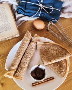 Crêpes à la farine traditionnelle de blé
