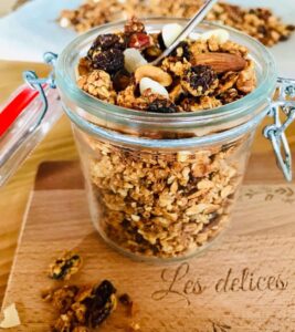 Muesli maison aux fruits secs bio