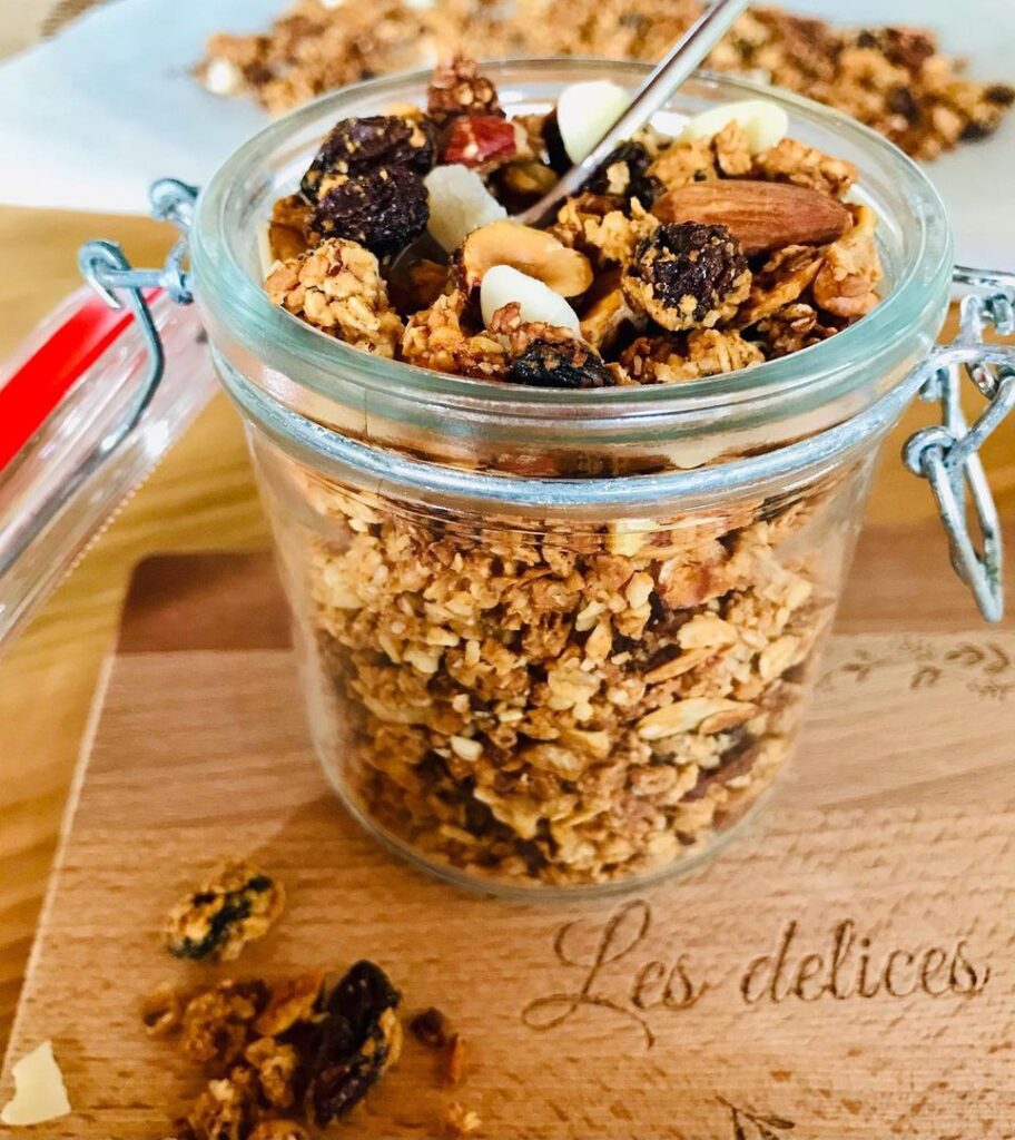 Muesli maison aux fruits secs bio