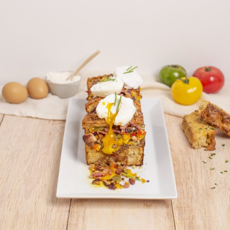 Herzhafter Frühstücks-Kuchen Herzhafter Frühstücks-Kuchen