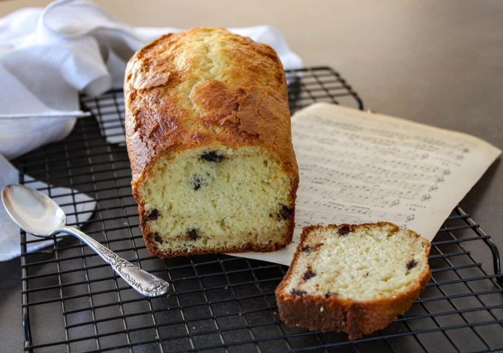 Gâteau au yaourt et pépites de chocolat