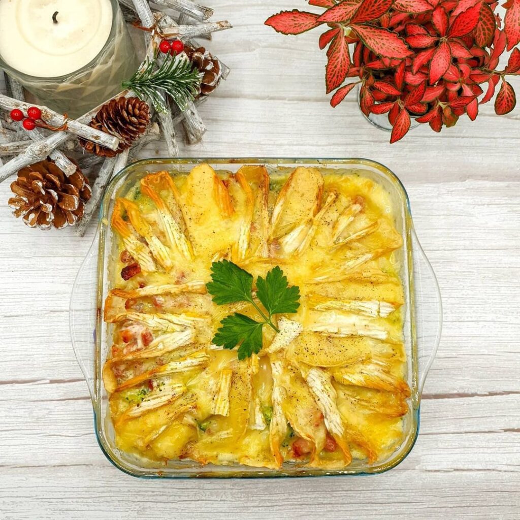 Tartiflette aux brocolis
