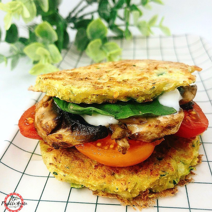Burger galette végé