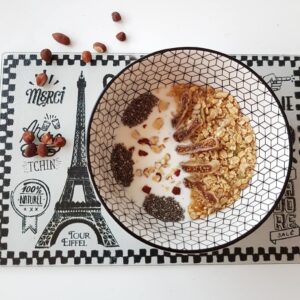 Power bowl figue noisettes granola