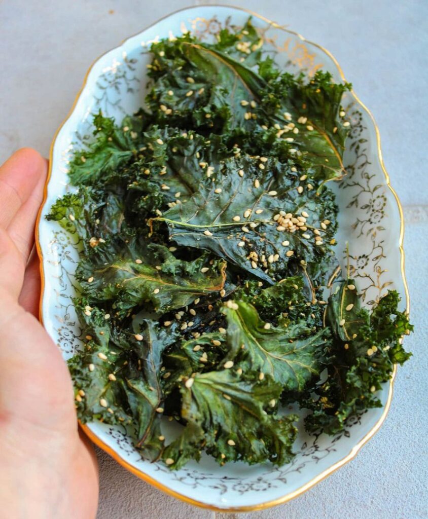 Chips de chou kale