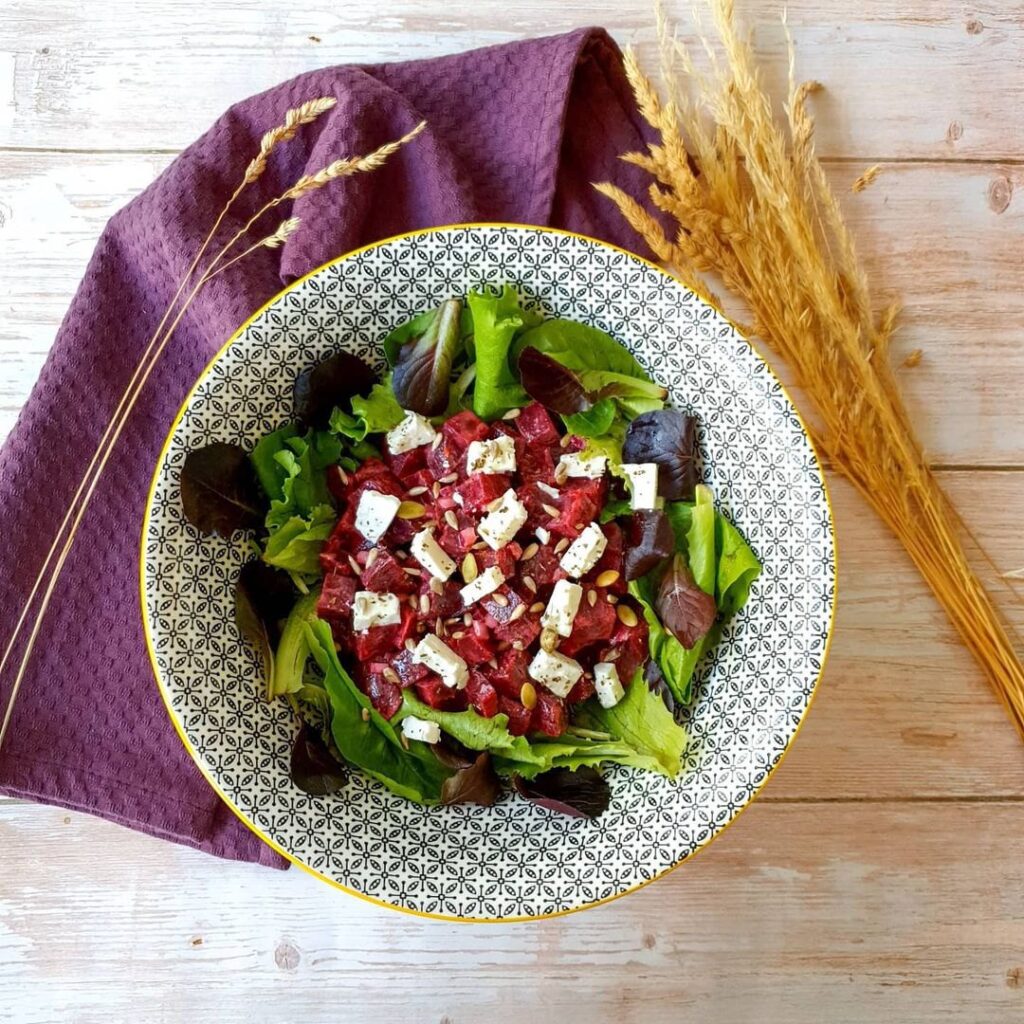 Salade de betteraves feta