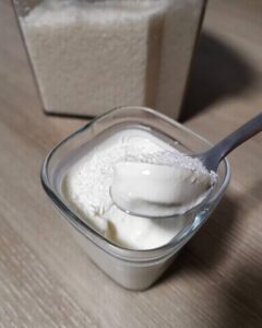 Yaourts au lait de coco type perle de lait