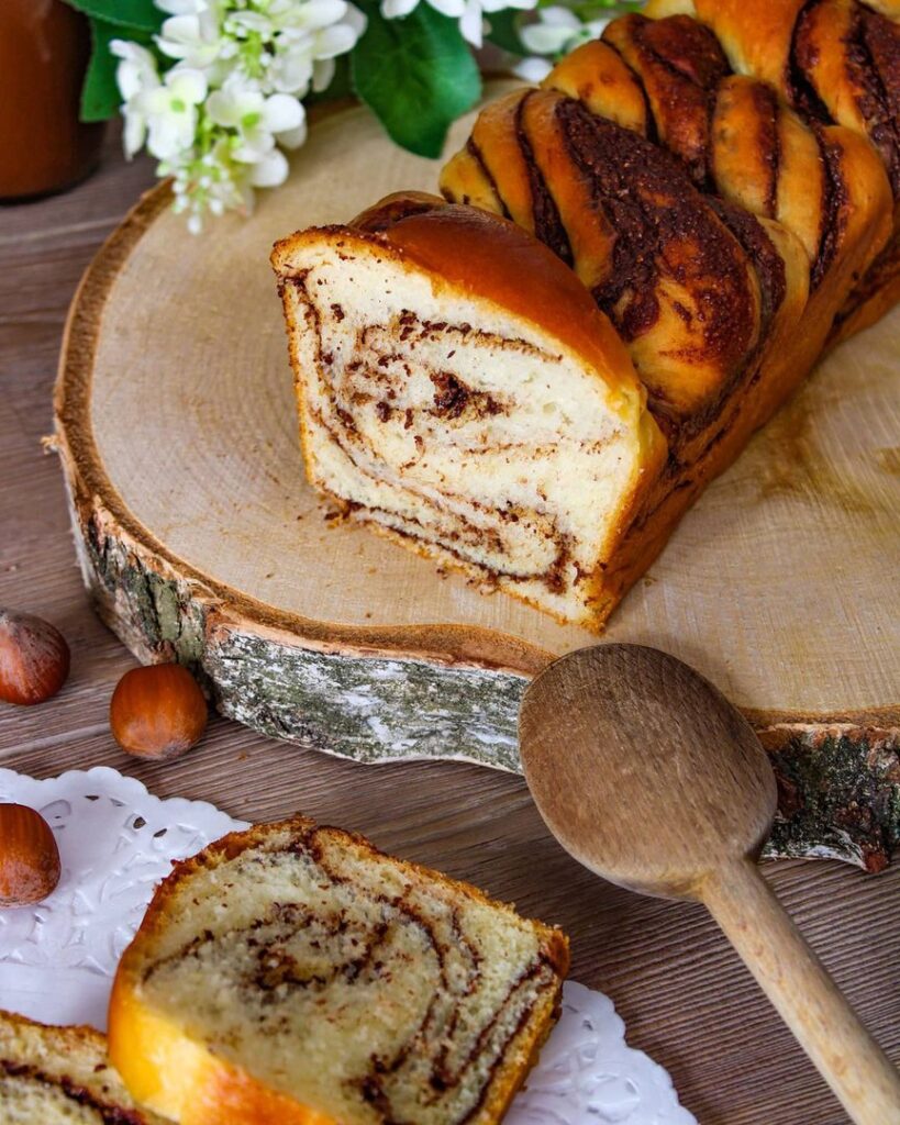 Babka à la pâte à tartiner maison