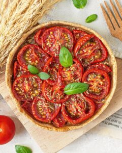Tarte à la tomate individuelle